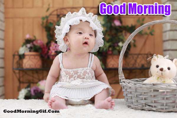 Cute Babies Good Morning Images 1