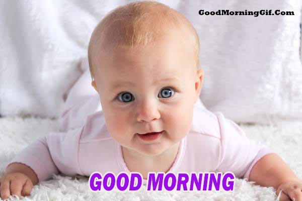 Cute Baby Good Morning Images