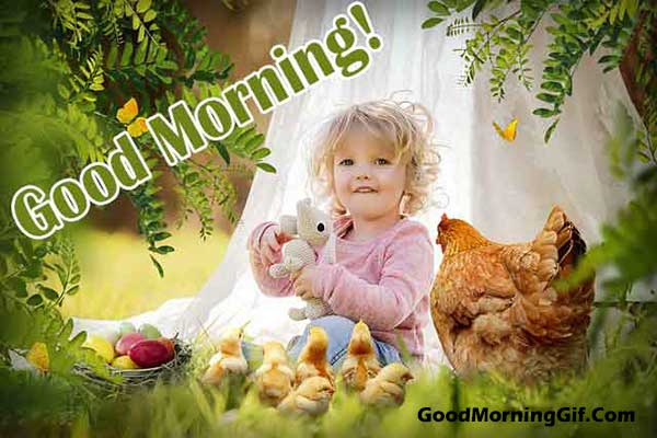 Good Morning Cute Baby Girl Images