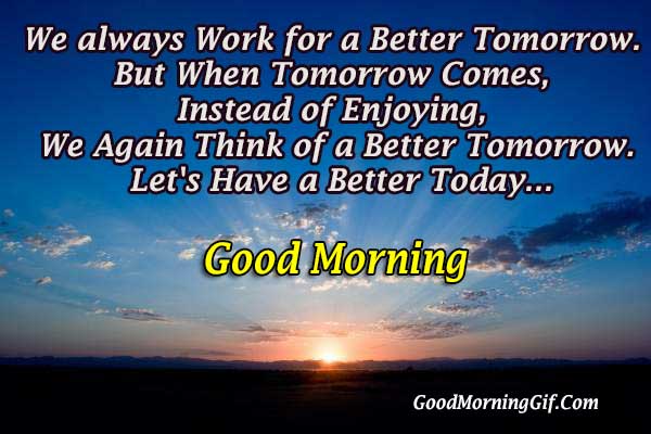 Good Morning SMS in English