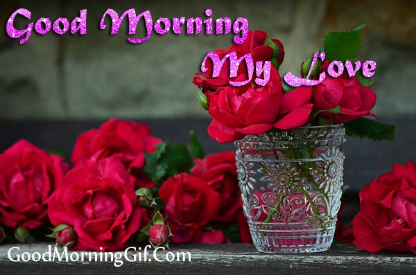 Good Morning Rose Love Image